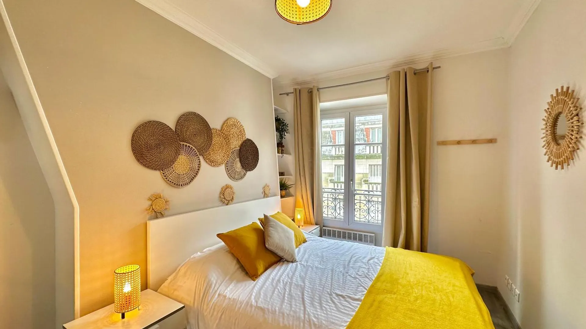 Bright And Stylish For 4 Next Eiffel Tower Apartament
