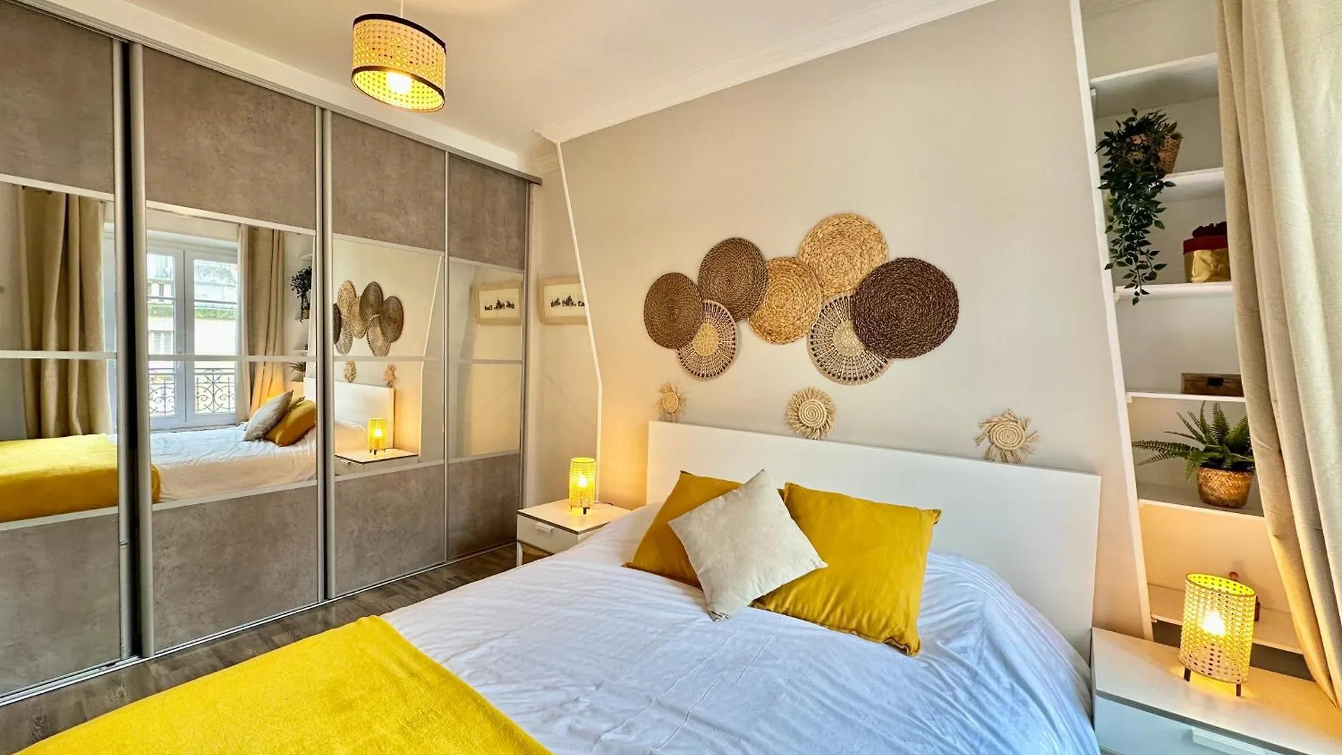 Bright And Stylish For 4 Next Eiffel Tower Apartment *